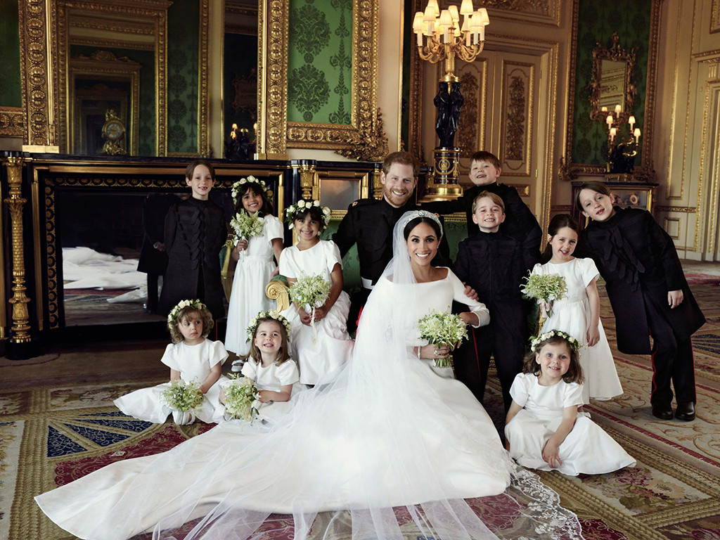 Prince Harry and Meghan Markle's Official Wedding Portraits Revealed